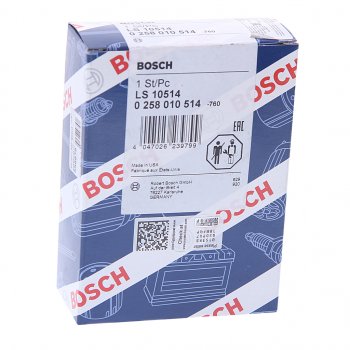 8 999 р. Датчик кислорода CHEVROLET OPEL BOSCH BOSCH 0258010514  с доставкой в г. Керчь. Увеличить фотографию 2
