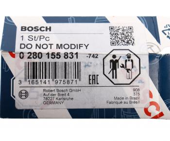 6 549 р. Форсунка VOLVO S60,S80,XC60,XC70,V70 топливная BOSCH BOSCH 0280155831 BOSCH 0280155831  с доставкой в г. Керчь. Увеличить фотографию 6