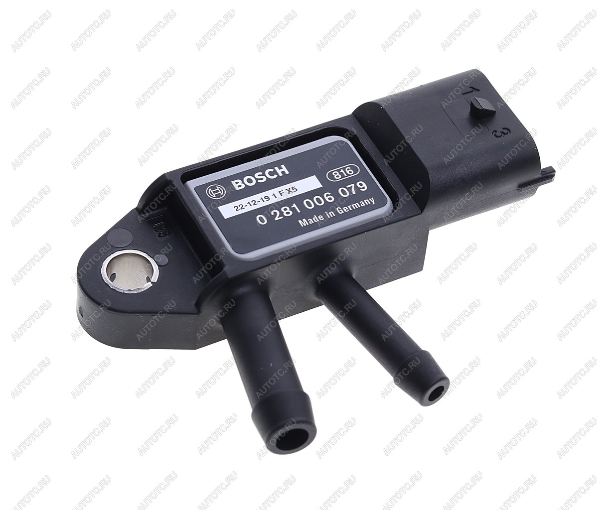 6 199 р. Датчик SSANGYONG Actyon (10-),Actyon Sports (12-),Rexton (12-) (D20) диффер. давления топлива BOSCH BOSCH 0281006079 BOSCH 0281006079  с доставкой в г. Керчь