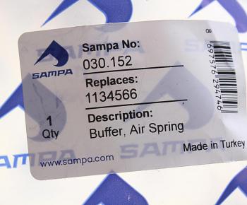 339 р. Отбойник VOLVO пневморессоры SAMPA SAMPA 030.152  с доставкой в г. Керчь. Увеличить фотографию 3