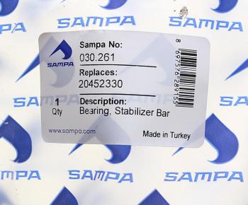1 069 р. Втулка стабилизатора VOLVO FH12,13,16,FM9,12,13 заднего SAMPA SAMPA 030.261  с доставкой в г. Керчь. Увеличить фотографию 3