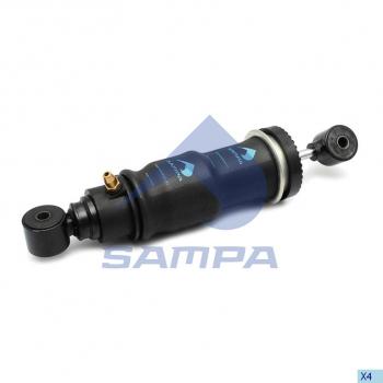 Амортизатор VOLVO FH12,16 кабины задний (пневмо) (ОO) SAMPA SAMPA 030.272-01