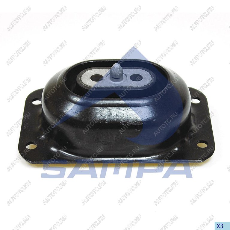 3 499 р. Подушка двигателя VOLVO FH,FM (дв.D9ABD12DD13A) передняя SAMPA SAMPA 030.286  с доставкой в г. Керчь