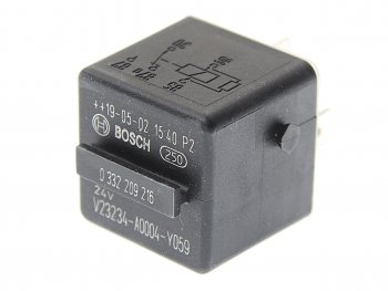 729 р. Реле электромагнитное 24V 5-ти контактное (30A) BOSCH BOSCH 0332209216  с доставкой в г. Керчь. Увеличить фотографию 1