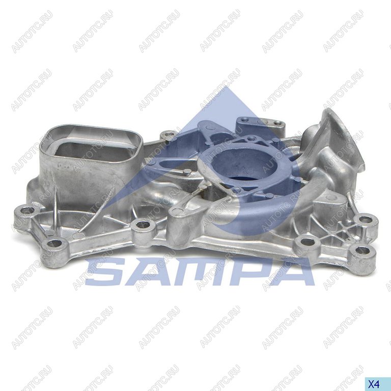 6 499 р. Насос водяной VOLVO FH,FM (дв.D13C) (без муфты,корпус) SAMPA SAMPA 033.451  с доставкой в г. Керчь