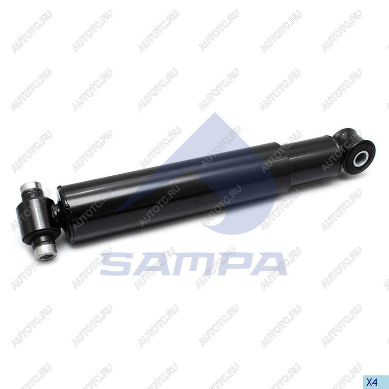 3 399 р. Амортизатор VOLVO FM,FH задний (470780 16х100 20х50 OO) SAMPA SAMPA 033.457-01  с доставкой в г. Керчь