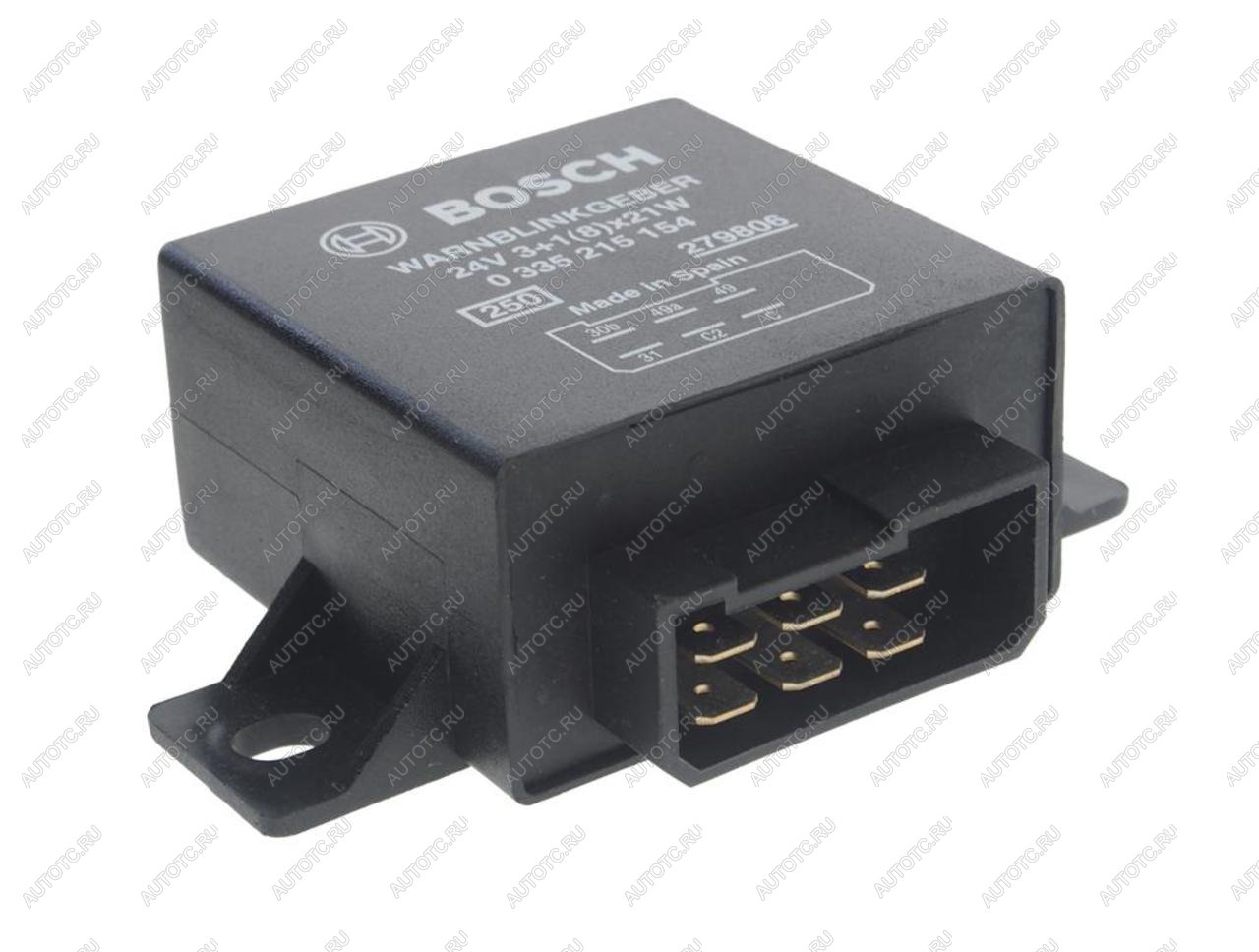 6 349 р. Реле поворота MERCEDES MAN RENAULT VOLVO 24V (6 контактов) BOSCH BOSCH 0335215154  с доставкой в г. Керчь