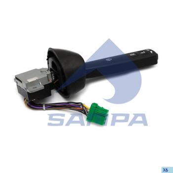 4 299 р. Переключатель подрулевой VOLVO стеклоочистителя SAMPA SAMPA 034.099  с доставкой в г. Керчь. Увеличить фотографию 1
