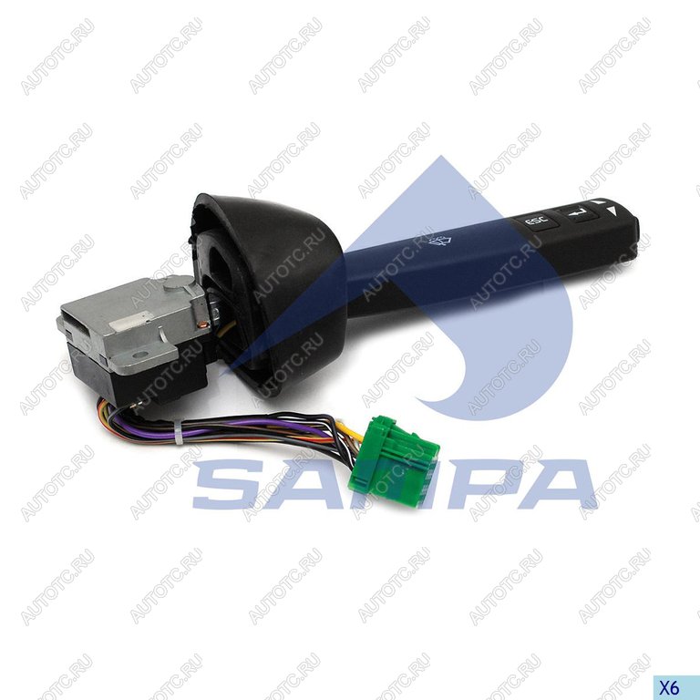 4 299 р. Переключатель подрулевой VOLVO стеклоочистителя SAMPA SAMPA 034.099  с доставкой в г. Керчь