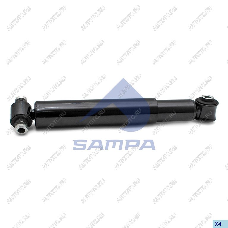 3 099 р. Амортизатор VOLVO FH,FM передний (443718 16х100 16х66 ОО) SAMPA SAMPA 034.194-01  с доставкой в г. Керчь