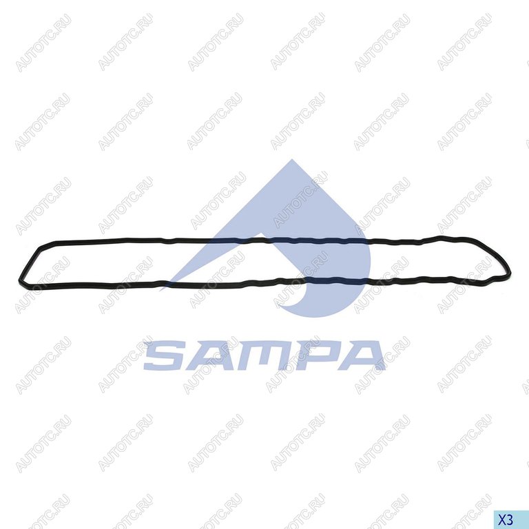 1 599 р. Прокладка VOLVO FH12 дв.D12D поддона масляного SAMPA SAMPA 034.275  с доставкой в г. Керчь