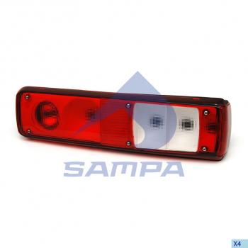 4 699 р. Фонарь задний RENAULT Premium VOLVO FE,FL правый (АМР-разъем сбоку) SAMPA SAMPA 034.343  с доставкой в г. Керчь. Увеличить фотографию 1