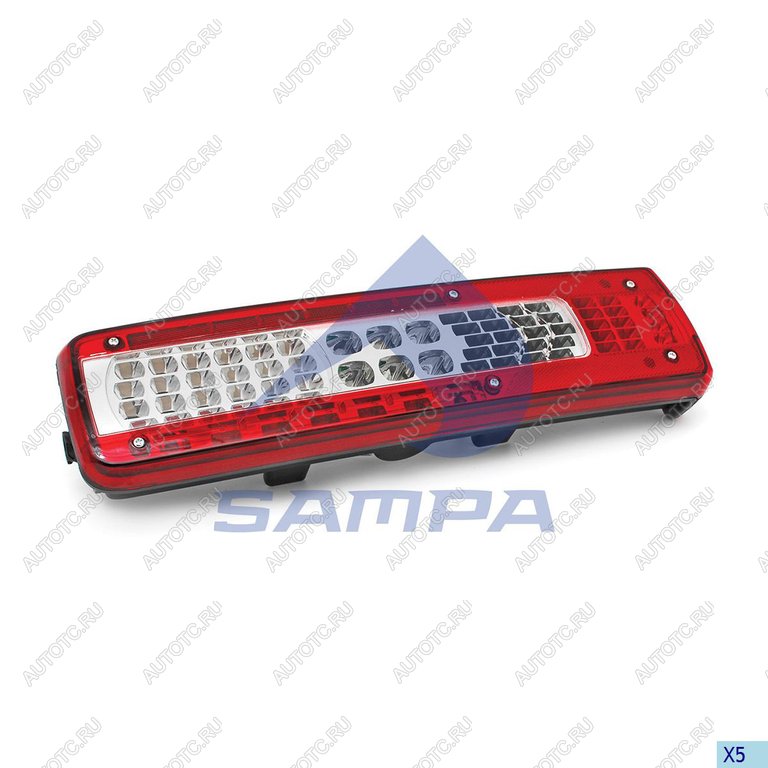 26 999 р. Фонарь задний VOLVO FH4 левый SAMPA SAMPA 034.348  с доставкой в г. Керчь