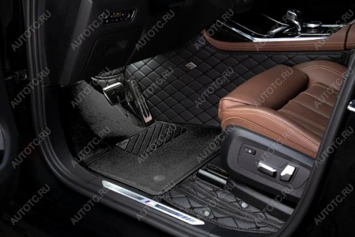 8 299 р. Ковры (Кожа + Текстиль экокожа) Автопилот Haval Dargo (2022-2025) (черный)  с доставкой в г. Керчь
