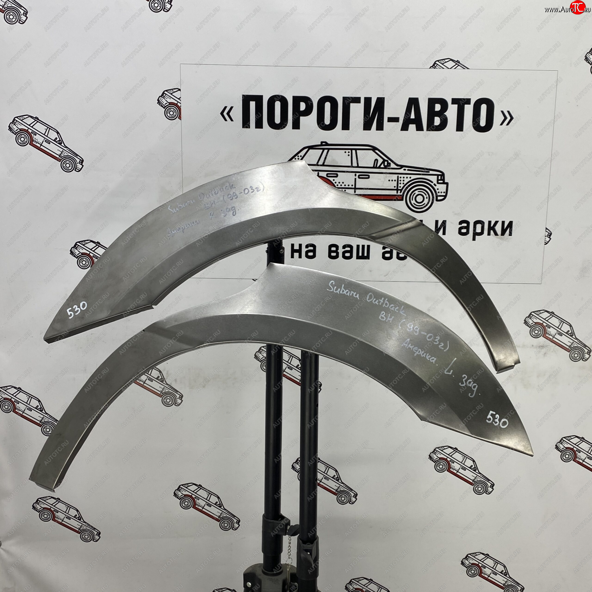 4 299 р. Ремонтные арки задних крыльев (Комплект) Пороги-Авто Subaru Outback BH/BE12 универсал (1998-2004) (холоднокатаная сталь 0,8мм)  с доставкой в г. Керчь