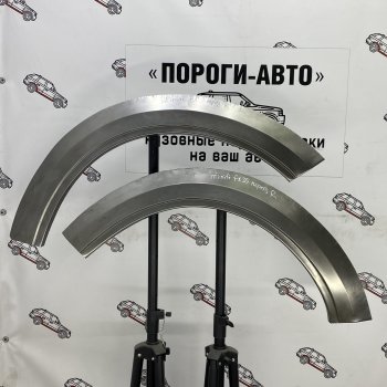 Левая внешняя ремонтная арка Пороги-Авто INFINITI EX35  J50 - FX35  S50 (Холоднокатаная сталь 0,8 мм)