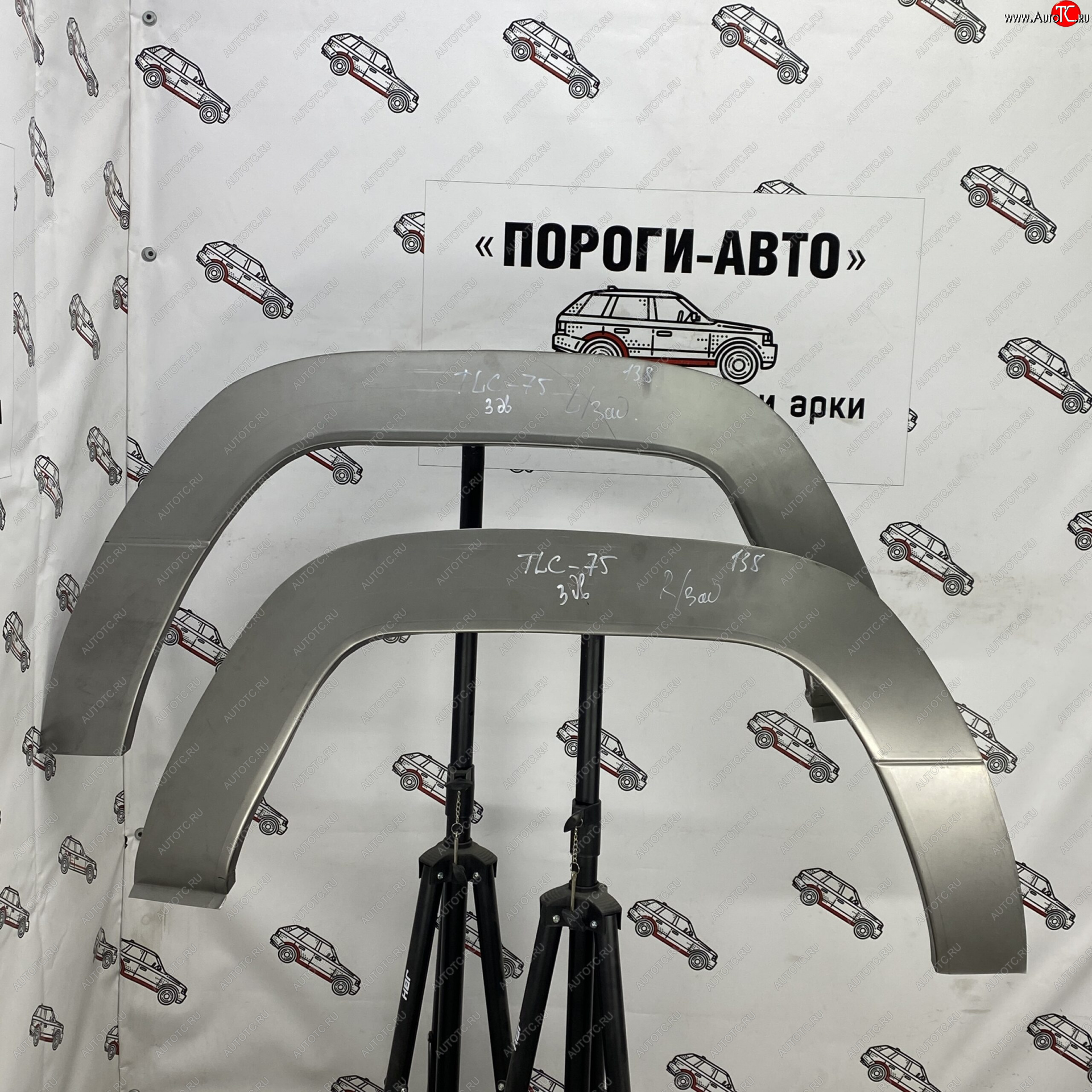 2 199 р. Ремонтные арки задних крыльев (Правая арка) Пороги-Авто  Toyota Land Cruiser  J70 (1984-2015) 5 дв. дорестайлинг, 5 дв. 1-ый рестайлинг, 3 дв. 2-ой рестайлинг, 5 дв. 3-ий рестайлинг (холоднокатаная сталь 0,8мм)  с доставкой в г. Керчь
