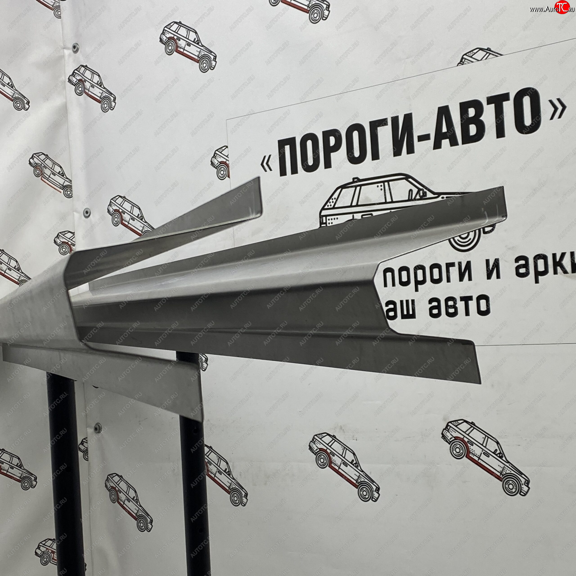 3 899 р. Комплект порогов (Ремкомплект) Пороги-Авто Уаз Патриот Карго (2008-2014) (холоднокатаная сталь 1 мм)  с доставкой в г. Керчь