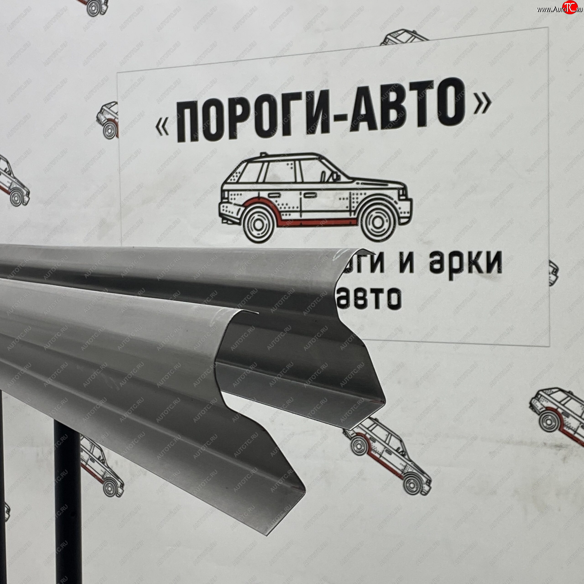 1 989 р. Правый порог (Ремкомплект) Пороги-Авто Toyota Hilux AN10,AN20 дорестайлинг (2004-2008) (холоднокатаная сталь 1 мм)  с доставкой в г. Керчь