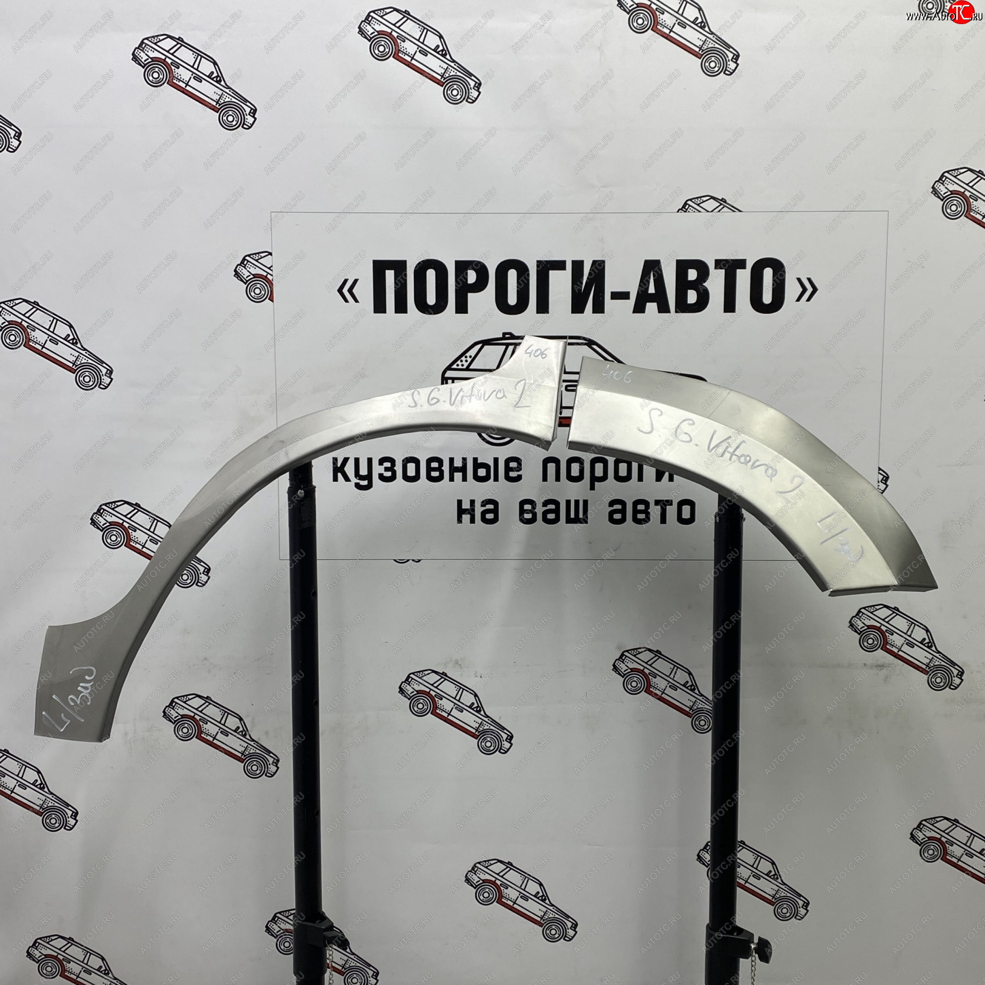 2 199 р. Ремонтные арки задних крыльев (Левая арка) Пороги-Авто Suzuki Grand Vitara JT 5 дверей дорестайлинг (2005-2008) (холоднокатаная сталь 0,8мм)  с доставкой в г. Керчь