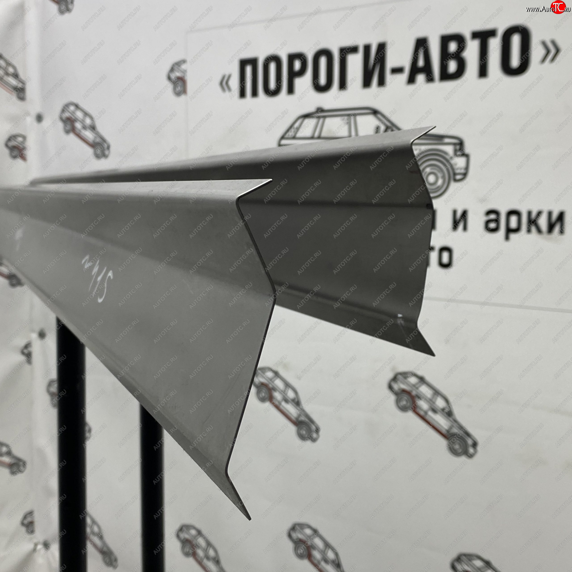 3 899 р. Комплект порогов (Ответка порога) Пороги-Авто Лада нива 4х4 2121 (Legend) 3 дв. 2-ой рестайлинг (2021-2025) (холоднокатаная сталь 1 мм)  с доставкой в г. Керчь