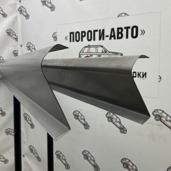 Правый порог (Ремкомплект) Пороги-Авто Renault Logan 2 дорестайлинг (2014-2018) (холоднокатаная сталь 1 мм)