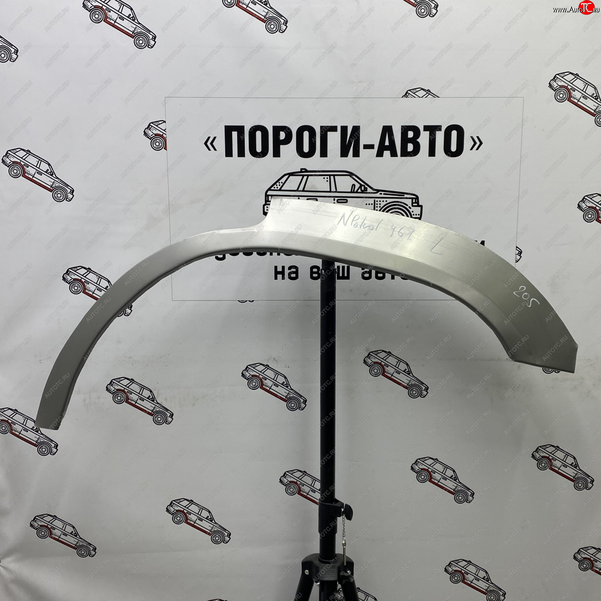 2 199 р. Ремонтные арки задних крыльев (Левая арка) Пороги-Авто Nissan Patrol 5 Y61 2-ой рестайлинг (2004-2010) (холоднокатаная сталь 0,8мм)  с доставкой в г. Керчь