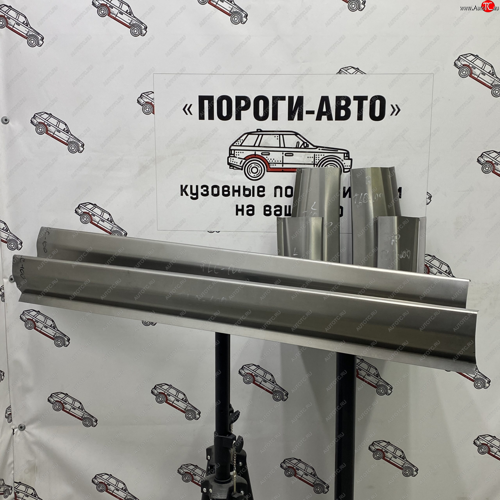 3 899 р. Комплект порогов (Ремкомплект) Пороги-Авто Lexus LX470 J100 дорестайлинг (1998-2002) (холоднокатаная сталь 1 мм)  с доставкой в г. Керчь