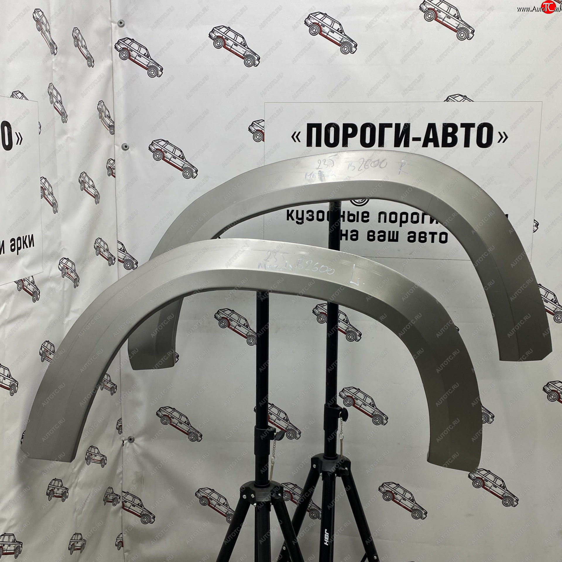 2 199 р. Ремкомплект заднего крыла Mazda B2600 Правая арка Пороги-Авто lovhp-03  с доставкой в г. Керчь