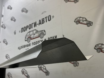 Левый порог (Ремкомплект) Пороги-Авто Mitsubishi Lancer  10 CY (2007-2017) седан дорестайлинг, хэтчбэк дорестайлинг, седан рестайлинг, хэтчбек 5 дв рестайлинг (холоднокатаная сталь 1 мм)