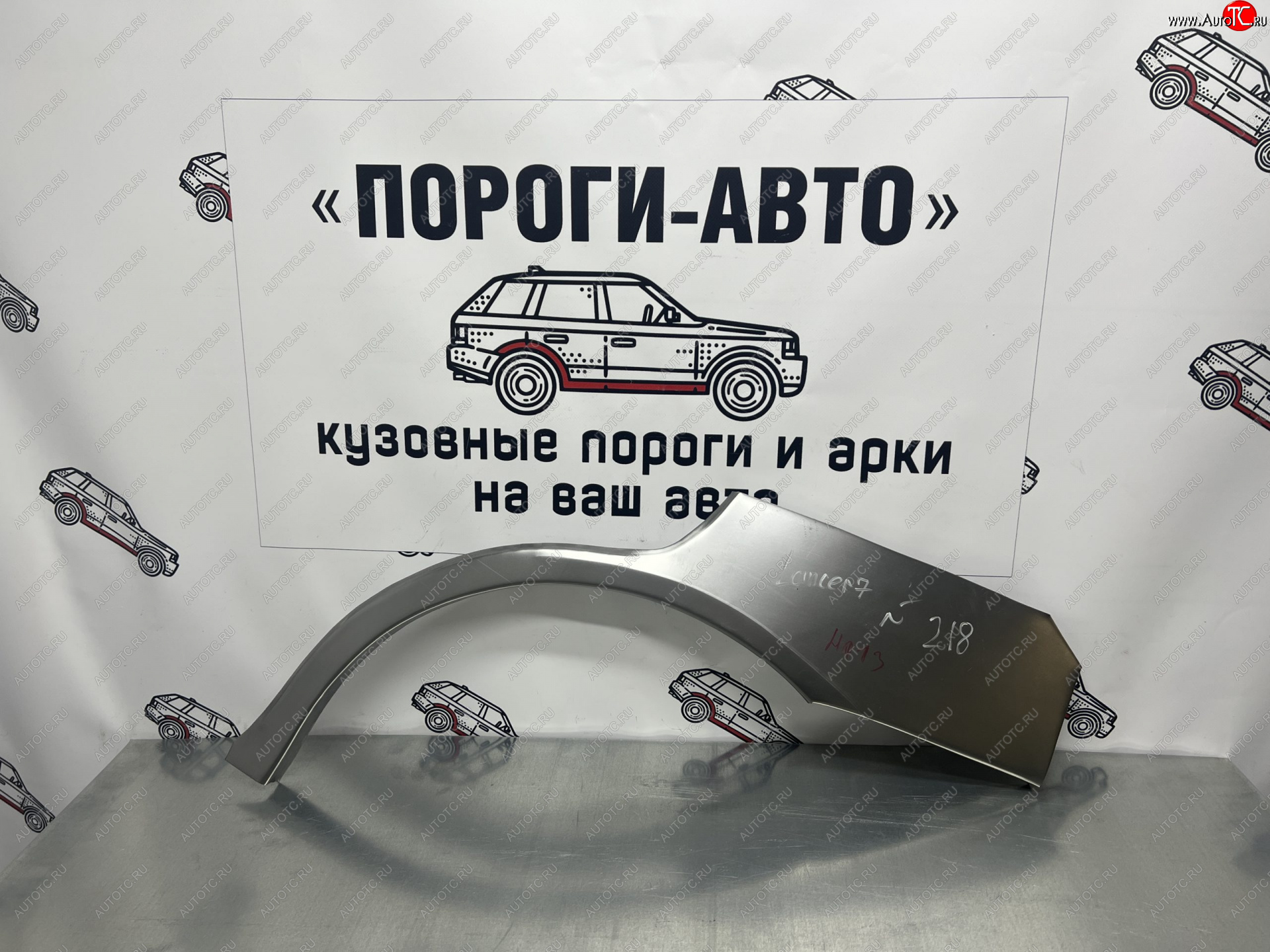 2 199 р. Правая внешняя ремонтная арка Пороги-Авто  Mitsubishi Lancer  7 (1991-1995) седан (Холоднокатаная сталь 0,8 мм)  с доставкой в г. Керчь