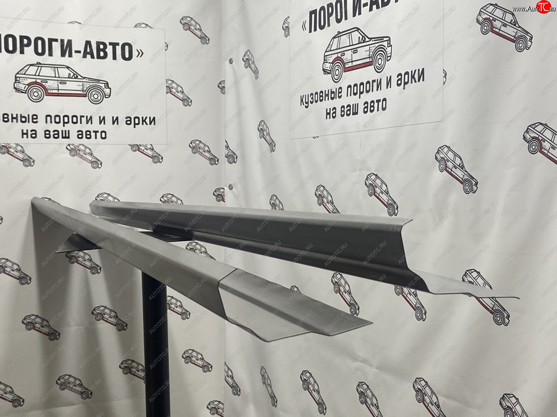 1 989 р. Правый ремонтный порог Пороги-Авто Ford F 150 7 дорестайлинг (2008-2011) (Холоднокатанная сталь 1 мм)  с доставкой в г. Керчь