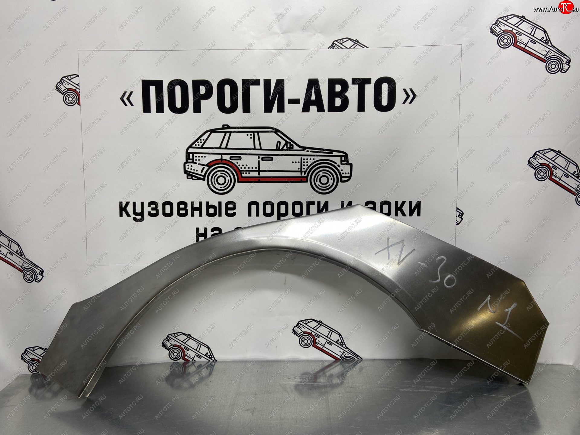 2 199 р. Ремонтные арки заднего крыла (Левая арка) Пороги-Авто Toyota Camry XV30 дорестайлинг (2001-2004) (холоднокатаная сталь 0,8мм)  с доставкой в г. Керчь
