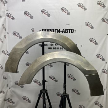 Комплект ремонтных внешних арок Пороги-Авто Hyundai Starex/Grand Starex/H1  TQ (2007-2022) дорестайлинг, рестайлинг, 2-ой рестайлинг (Холоднокатаная сталь 0,8 мм)