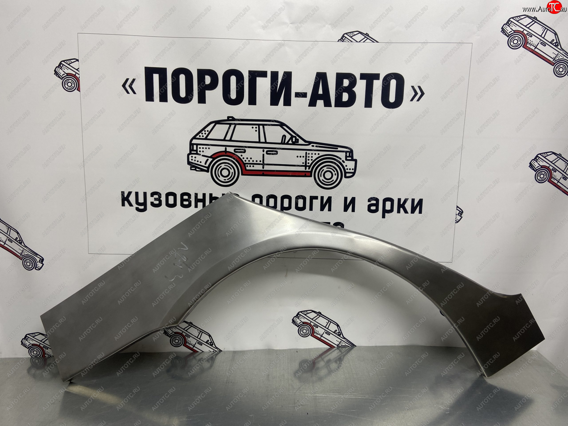 2 199 р. Левая ремонтная арка заднего крыла (внешняя) Пороги-Авто  Geely MK (2006-2015) (Холоднокатаная сталь 0,8 мм)  с доставкой в г. Керчь