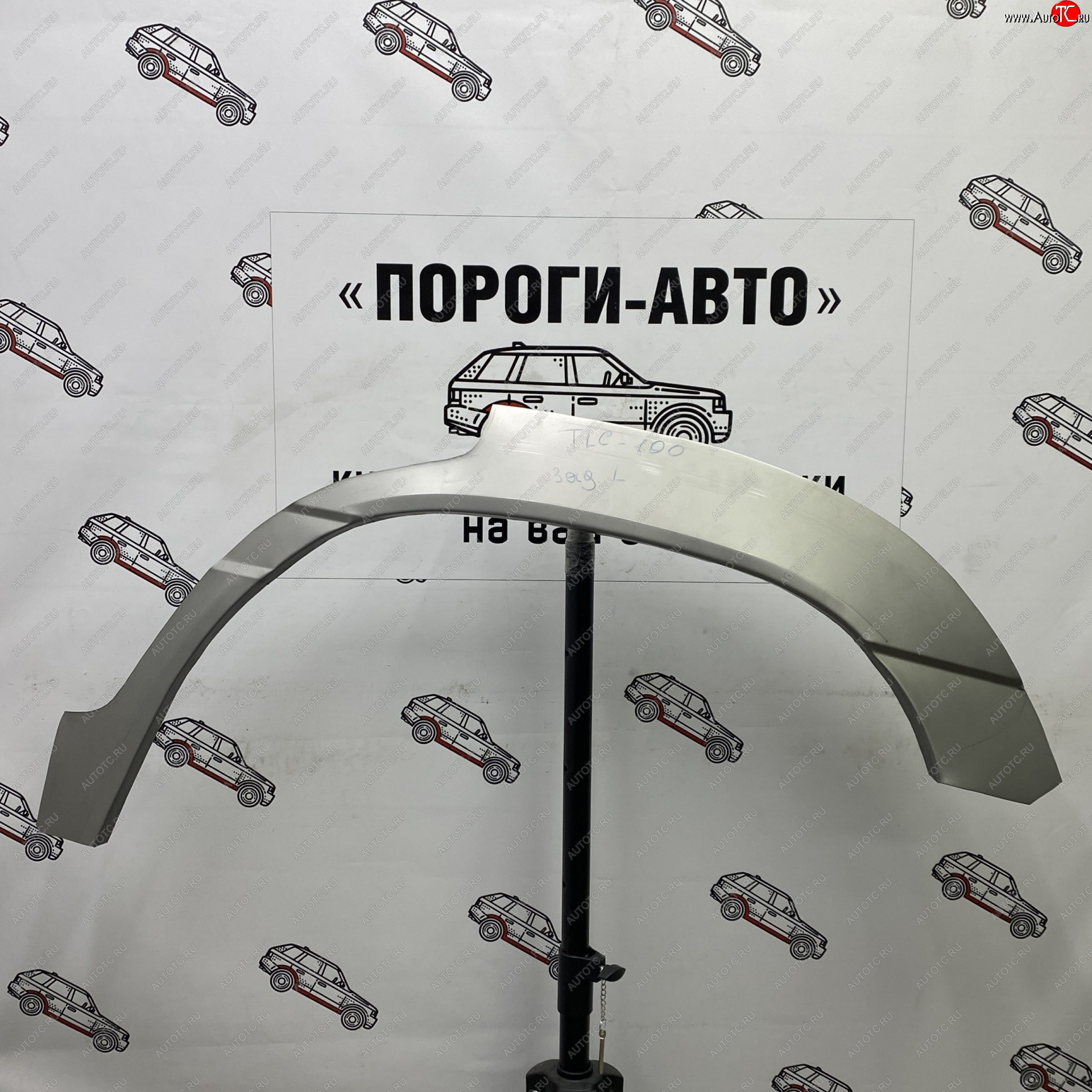 2 199 р. Правая внешняя ремонтная арка Пороги-Авто Toyota Land Cruiser 100 дорестайлинг (1998-2002) (Холоднокатаная сталь 0,8 мм)  с доставкой в г. Керчь
