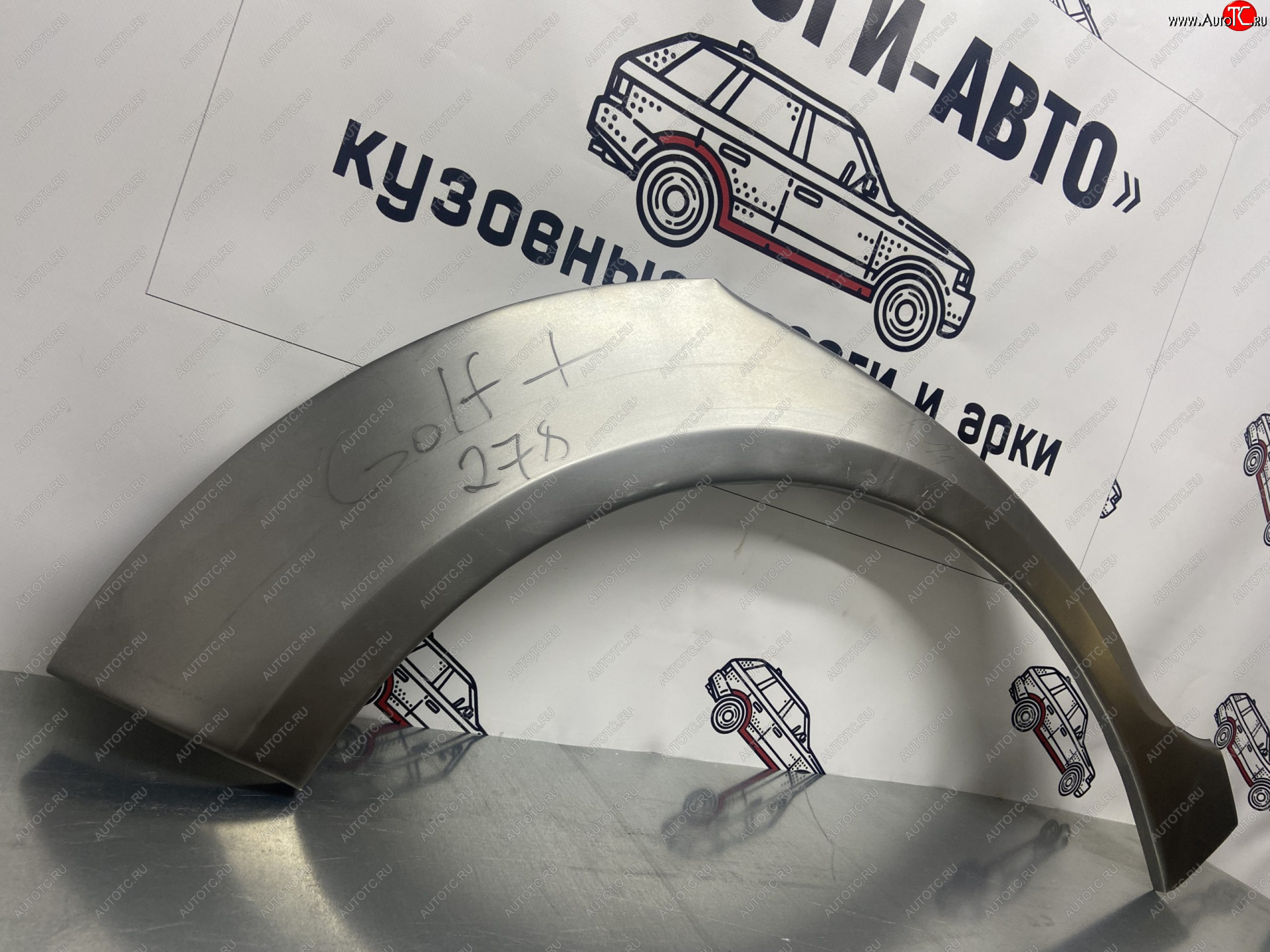 2 199 р. Правая внешняя ремонтная арка Пороги-Авто Volkswagen Golf Plus 6 (2009-2014) (Холоднокатаная сталь 0,8 мм)  с доставкой в г. Керчь