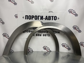 Левая внешняя ремонтная арка Пороги-Авто Mitsubishi Galant  8 (1996-2005)  дорестайлинг седан,  рестайлинг седан (Холоднокатаная сталь 0,8 мм)
