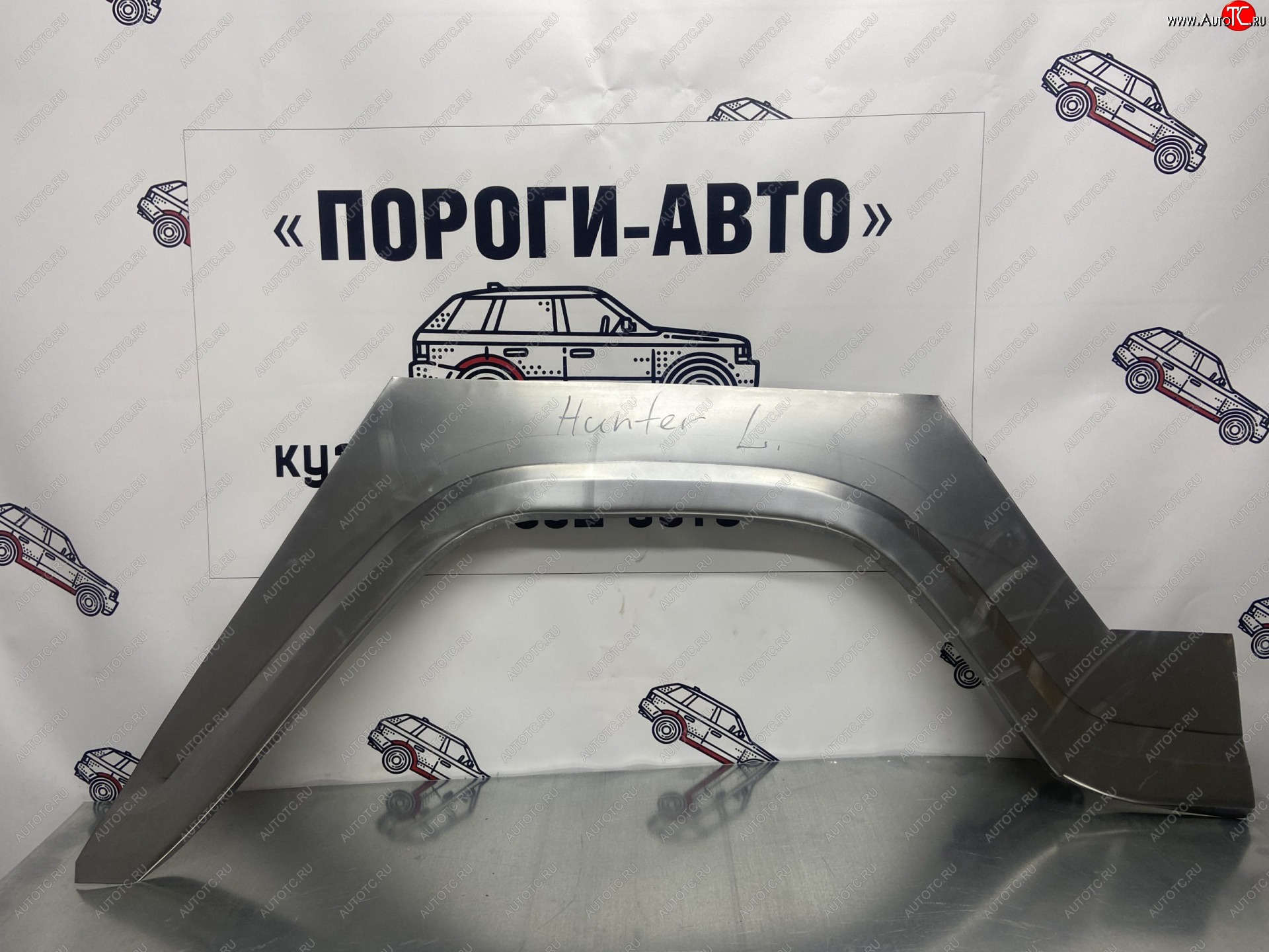 2 199 р. Ремонтные арки задних крыльев (Правая арка) Пороги-Авто Уаз 315195 Хантер (2003-2025) (холоднокатаная сталь 0,8мм)  с доставкой в г. Керчь