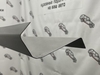 Правый ремонтный порог Пороги-Авто Лада Ларгус (2012-2025) дорестайлинг R90, рестайлинг R90 (Холоднокатанная сталь 1 мм)