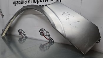 Левая внешняя ремонтная арка Пороги-Авто Nissan Almera  N16 (2000-2006) седан дорестайлинг, седан рестайлинг (Холоднокатаная сталь 0,8 мм)
