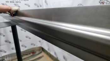 Комплект ремонтный порогов сдвижной двери ПОРОГИ-АВТО Лада Надежда  2120 (1998-2006) дорестайлинг, рестайлинг (холоднокатаная сталь 1 мм)