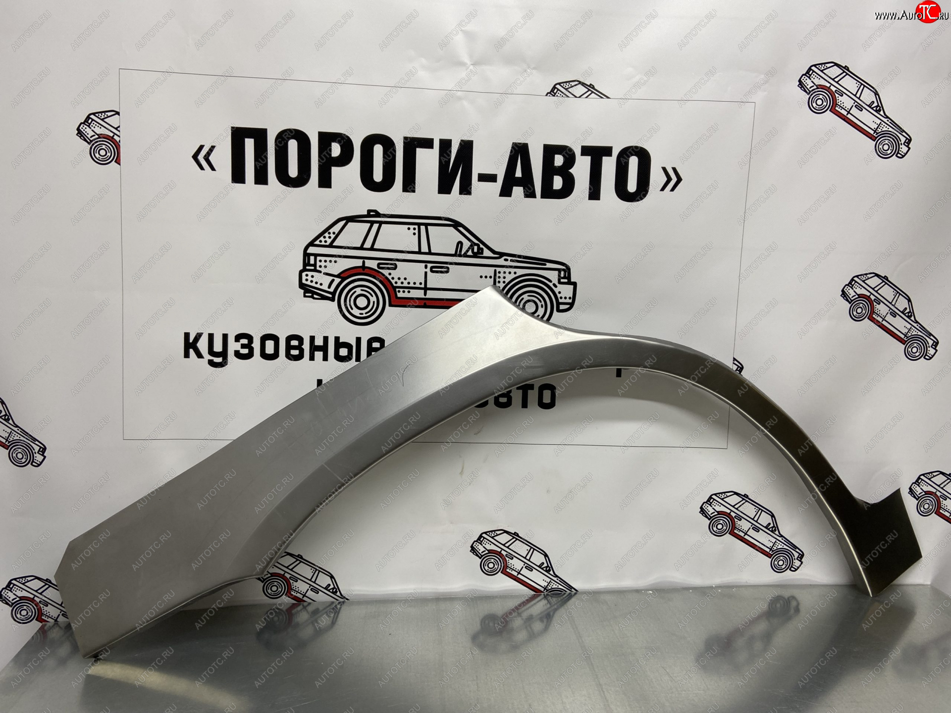 4 299 р. Ремкомплект внешних арок (2 шт) Пороги-Авто Toyota Highlander XU20 дорестайлинг (2000-2003) (Холоднокатаная сталь 0,8 мм)  с доставкой в г. Керчь