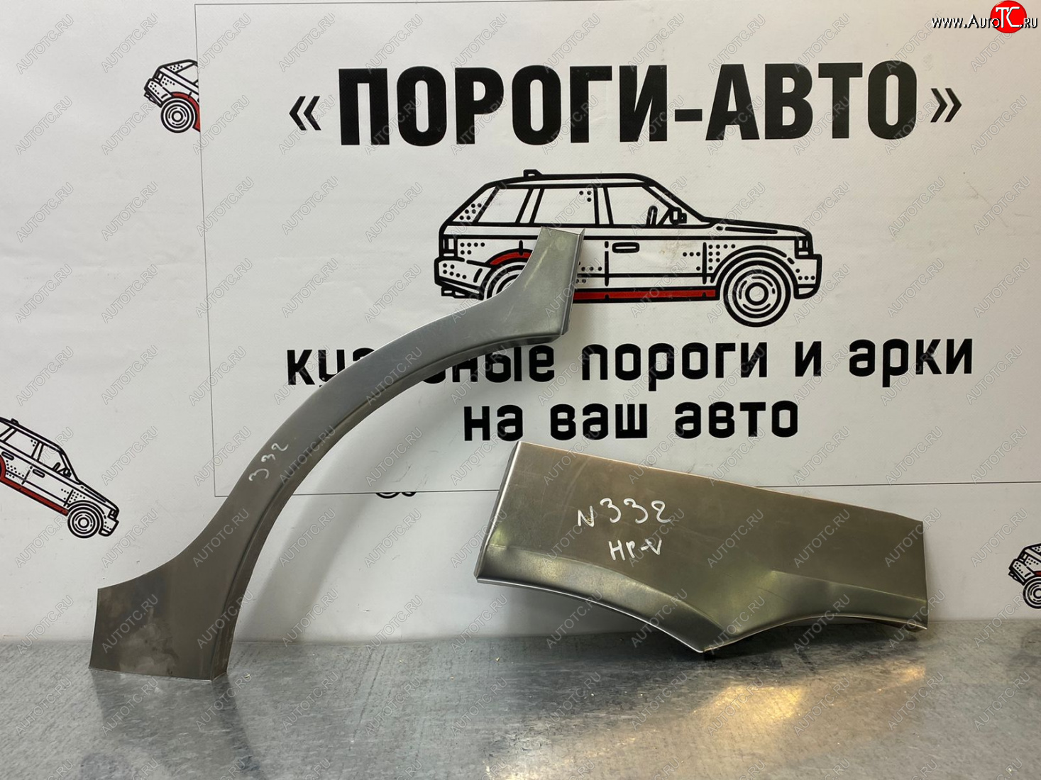 2 199 р. Правая внешняя ремонтная арка Пороги-Авто Honda HR-V GH1,GH2 дорестайлинг 3 дв. (1998-2001) (Холоднокатаная сталь 0,8 мм)  с доставкой в г. Керчь