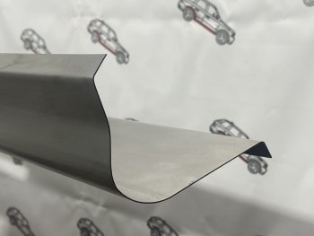 Левый ремонтный кузовной порог ПОРОГИ-АВТО Peugeot 206 хэтчбэк 5 дв. 2AC дорестайлинг (1998-2003) (холоднокатаная сталь 1 мм)