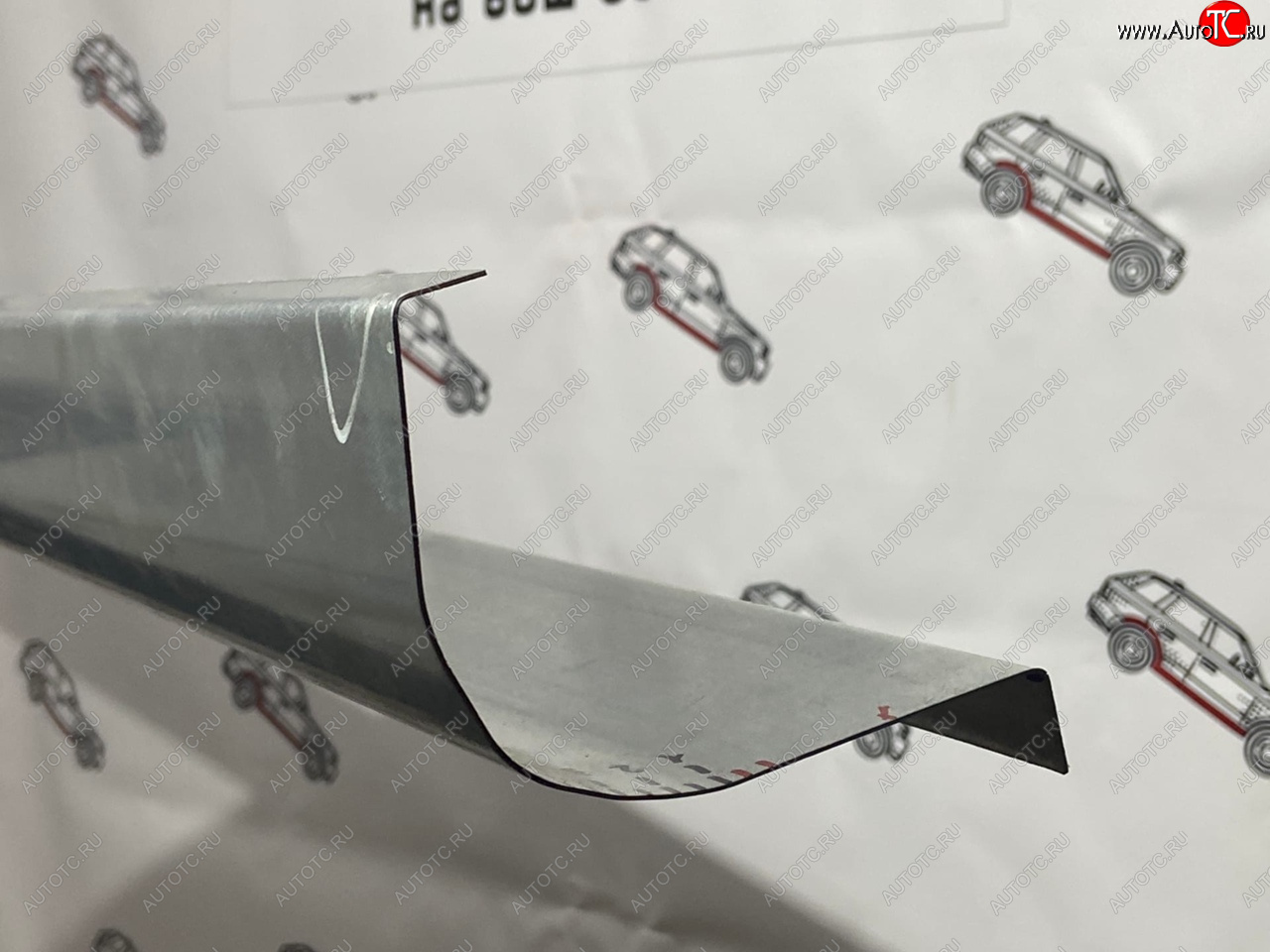2 799 р. Левый ремонтный порог Пороги-Авто  Honda Civic  FD (2005-2011) седан дорестайлинг, седан рестайлинг (Холоднокатанная сталь 1 мм)  с доставкой в г. Керчь