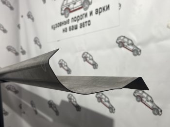 Правый ремонтный порог Пороги-Авто Mitsubishi L200 ( 3 K6T-K7T,  3 K74T) (1996-2006) дорестайлинг, рестайлинг (Холоднокатанная сталь 1 мм)