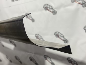 Правый ремонтный порог Пороги-Авто Mitsubishi Pajero Sport ( PA,  PB,  QE,  QF) (1996-2022) дорестайлинг, рестайлинг (Холоднокатанная сталь 1 мм)