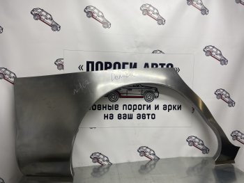 Левая внешняя ремонтная арка Пороги-Авто Mitsubishi Delica  4 (1994-2007) дорестайлинг, рестайлинг (Холоднокатаная сталь 0,8 мм)
