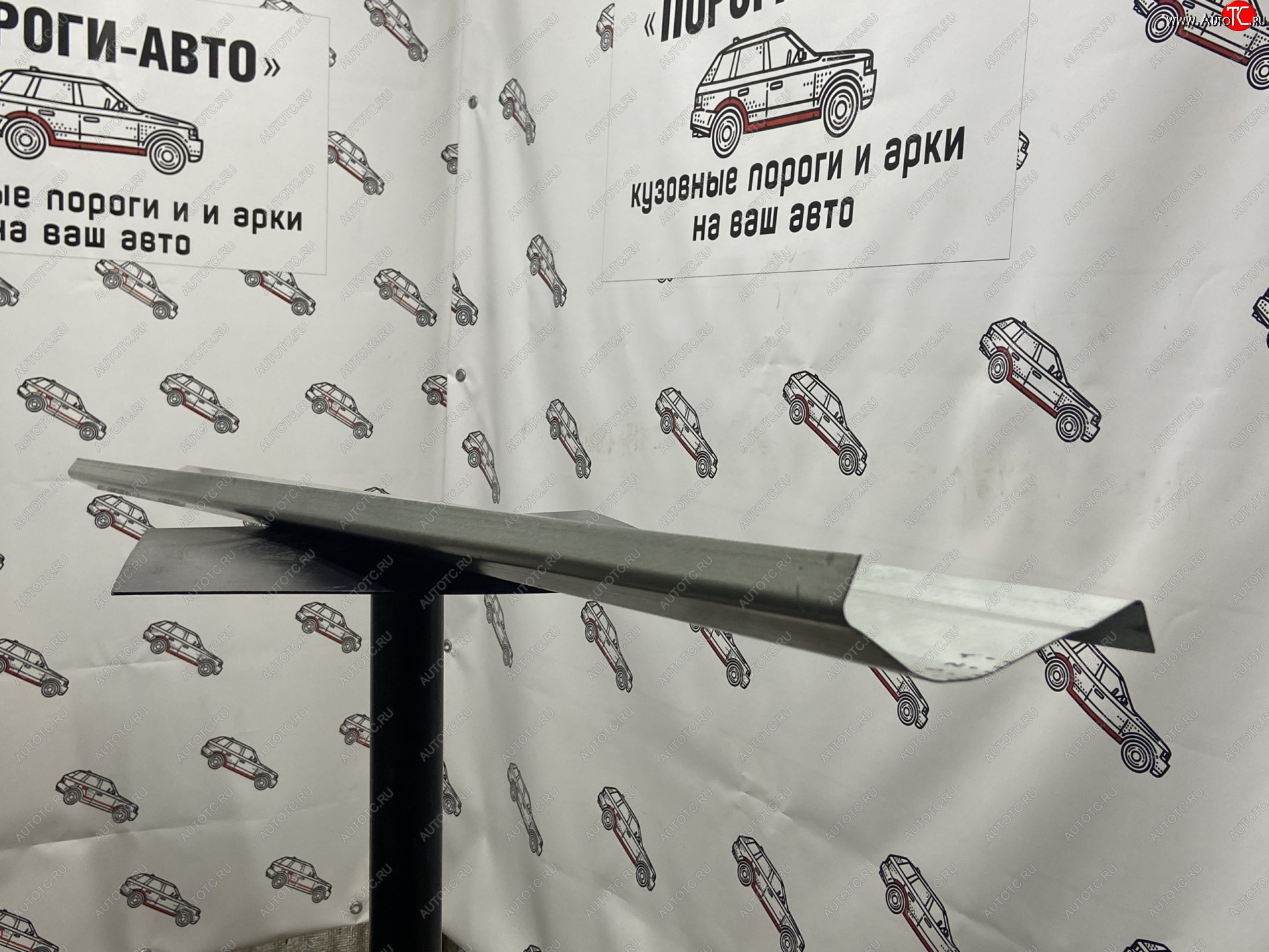 1 989 р. Левый ремонтный порог Пороги-Авто Mitsubishi Pajero 4 V90 дорестайлинг (2006-2011) (Холоднокатанная сталь 1 мм)  с доставкой в г. Керчь